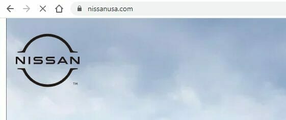 Snapshot of Nissan USA Homepage + Domain