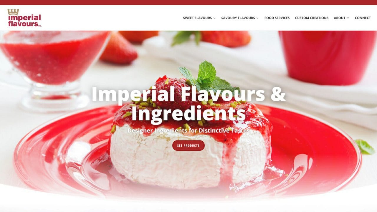 Thumbnail of Imperial Flavours Website Design